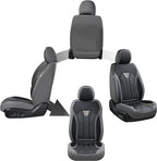 FLORICH Leather Seat Covers, Seat Covers Full Set, Car Seat Protectors 5 Seats, Automotive Seat Covers Fit for Most Cars Truc