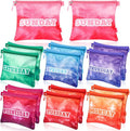 Paterr 14 Pcs Packing Cubes for Travel Kids Day of Week Compression Packing Bags Colorful Luggage Suitcase Organizers Bag for