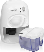 Ivation IVADM10 Powerful Small-Size Thermo-Electric Dehumidifier - for Smaller Room, Cupboard, Basement, Attic, Stored Boat,