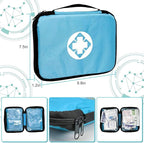 Home Car First Aid Kit Refill Supplies for Business 300Pcs Emergency Kits Urgent Essential for Workpalce Outing Skating Water