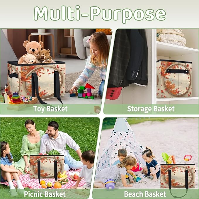 Reusable Grocery Bag, Foldable Large Shopping Tote Bag for Groceries Kitchen Picnic Car Trunk