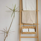 StorageWorks Woven Wall Baskets for Storage, Water Hyacinth Baskets for Shelf, Wall Storage for Kitchen and Bathroom, Hanging