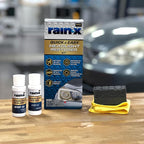Rain-X 610200 2-Step Headlight Restorer Kit, Restores Clarity of Headlights Preventing Oxidation & Discoloration, Quick & Eff