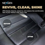 Nexgen Car Leather Cleaner - Quick Spray Car Interior Cleaner and Leather Restorer - Gentle Liquid Formula, Multi-Purpose Cle