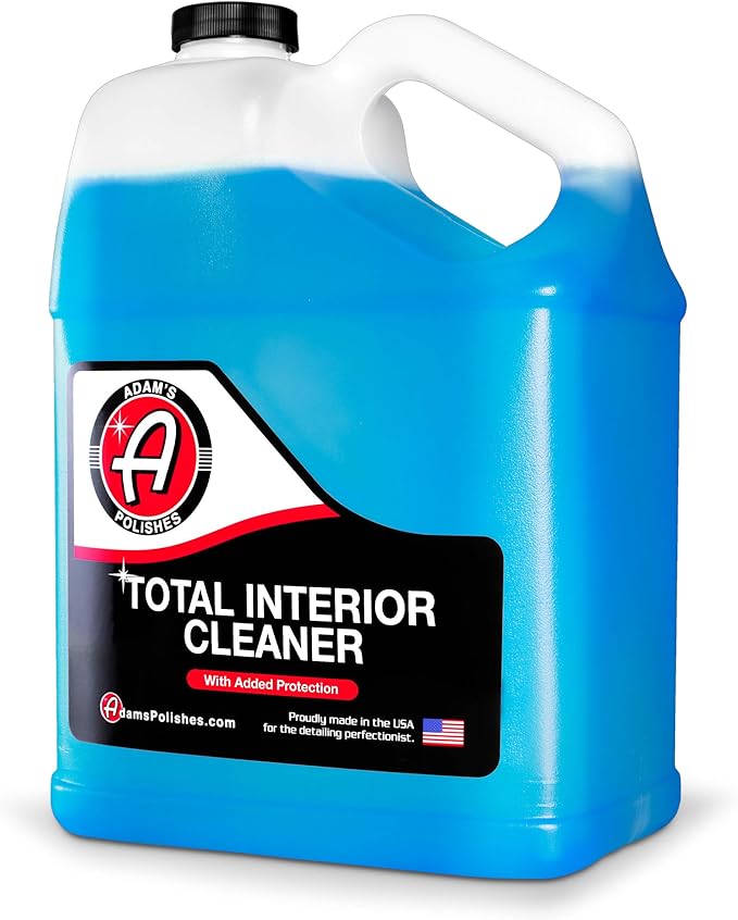 Adam's Polishes Total Interior Cleaner & Protectant, Quick Detailer & SiO2 Protection, Ceramic Infused, Anti-Static, OEM Fini