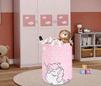 Round Laundry Basket Storage Bins Nursery Hamper Gift Baskets for Home,Office,Home Decor