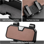 Sunglasses Holder for Car Visor Leather Eyeglasses Organizer Case for BMW X3 X5 X7 X1 3 4 2 5 Series Accessories