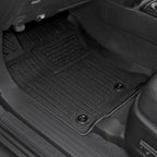 Floor Mats for Toyota 4Runner 2013-2024, All Weather Floor Mats Trunk Cargo Liner with Backrest Protectors Accessories and Door Sill Guards Accessories, Full Coverage Set (Only Fit 5 Seats)