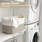 Goodpick Woven Storage Baskets for Organizing, Baby Basket for Gifts, Dog Toy Storage Bins for Shelves, Cute Baskets for Home