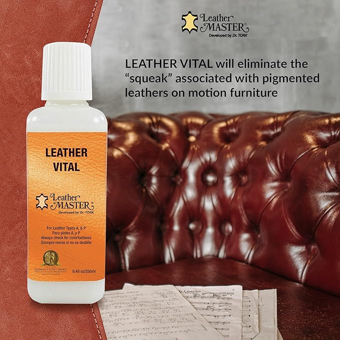 Leather Master Leather Vital Softener and Revitalizer (250ml) - These Products Condition, Protect, Polish, and Repair. Add to