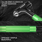 Car Safety Hammer, Car Glass Breaker with Seat Belt Cutter, Automotive Escape Tool, Metal Window Breaker, Emergecy Safety Ham