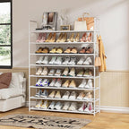 OYREL 8 Tier Shoe Rack Organizer Large Shoe Storage Rack for Closet Entryway Shoe Holder Space Saving Shoe Shelf Shoe Stand T