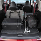 Floor Mats Set for Nissan Rogue 2026 2025 2024-2021 Accessories, Full Coverage All Weather Floor Mats Cargo Mat with Backrest Protectors & Door Sill Guards (Not for Sport)