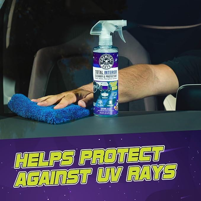 Chemical Guys Total Interior Cleaner & Protectant - (16 oz) All-in-One Car Interior Cleaner for Dash, Seats, Carpet, Glass, V