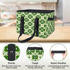 Reusable Grocery Bag, Foldable Large Shopping Tote Bag for Groceries Kitchen Picnic Car Trunk