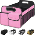 Femuar Car Trunk Organizer, Car Storage Organizer with Large Capacity Waterproof Collapsible Trunk Organizer for Car Suv/Jeep/