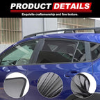 Car Window Shade Compatible with Subaru Crosstrek 2024 2025 2026, Front Rear Mesh Side Window Sun Shade Glare Shield and UV Rays Protection Accessories (Back Window)