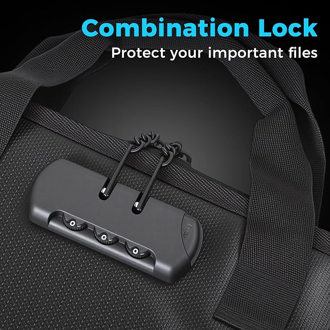 Accordion File Organizer with Combination Lock,Fireproof Expanding File Folder with Multi Pockets,13 Pockets Document Organiz