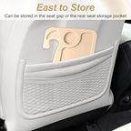 HARFINGTON 2 Pcs 2 in 1 Car Steering Wheel Tray Car Food Trays Auto Steering Wheel Under Table Desk for Eating Food Drink Laptop Writing Work, Orange