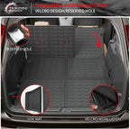 Floor Mats Compatible with 2023 2024 2025 2026 Mazda CX50 Trunk Mat Cargo Liner TPE All Weather Back Seat Cover Protector 2024 CX-50 Accessories (Trunk Mat+Backrest Mats+Floor Mats)