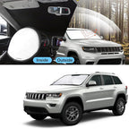 TINGLU Sun Shade for Jeep Grand Cherokee 2011-2021(NOT for Grand Cherokee L&Jeep Cherokee) Accessories Windshield Sun Shade Window Shade UV Rays Protection Sun Visor Cover
