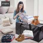 Extra Large Moving Bags with Zippers & Carrying Handles, Heavy-Duty Storage Tote for Space Saving Moving Storage, Fold Flat, 