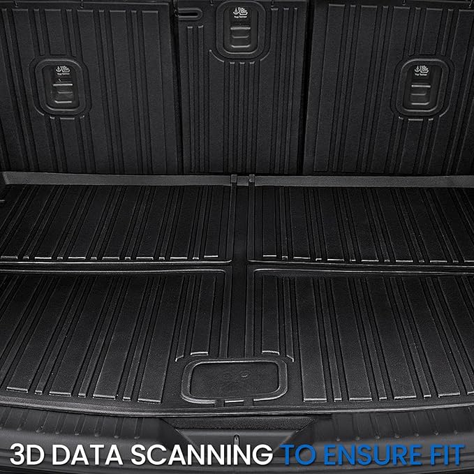 Cargo Mat Backrest Mats for 2017-2025 Mazda CX-5, All Weather TPE Backrest Mat Trunk Mat Cargo Liner Storage Mats Accessories for CX5 (Backrest Mats + Cargo Mat+Storage Mats)