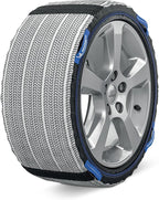 MICHELIN SOS Grip Evolution 5 Textile Snow Socks, Emergency Snow Chains for Cars, Quick and Easy Assembly, Perfect Hold on Sn