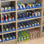 Akro-Mils 30120 Plastic Shelf Bins, Heavy Duty Storage Bins for Garage, Closet, and Drawer Organization, 12" x 4" x 4", Green