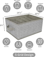 GRANNY SAYS Pants Jeans Organizer for Closet, Wardrobe Clothes Organizer, Clothes Drawer Organizers, Clothing Storage for Tsh