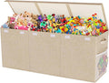 Mabahoo Extra Large Toy Box, Collapsible Sturdy Kids Toy Chest for Boys, Girls, 40"x14"x16" Storage Organizer Toddler Storage