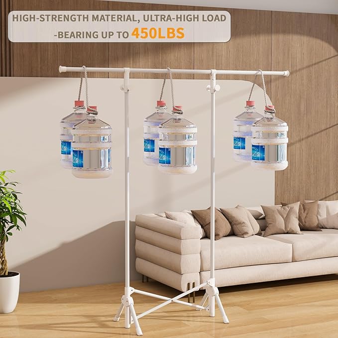 Clothing Garment Rack,Foldable Portable Clothes Rack,Stainless Steel Adjustable clothing racks for hanging clothes,Heavy Duty