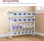 Tajsoon Expandable Shoe Rack for Closet 4 Tier, 29“-41“Adjustable & Stackable Shoe Shelf Storage, Metal Shoe Rack Organizer f