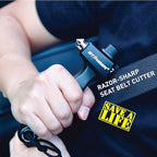 Stinger Super Duty Car Emergency Escape Tool - Hardened Carbon Steel Safety Hammer, Spring-Loaded Window Breaker, Razor-Sharp