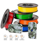 20Pcs 40g Rechargeable Gun Safe Dehumidifier, Blue to Pink Color Indicating Silica Gel Desiccant Canister - Camouflage,