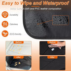 Car Seat Protector,2Pack Car Seat Cushion,with Thickest Padding and Non-Slip Backing,Waterproof 600D Fabric Car Seat Covers w