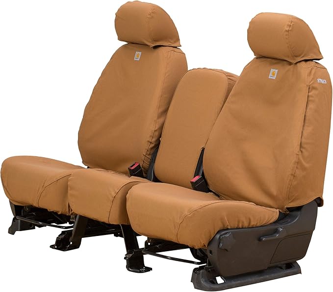 Covercraft Carhartt SeatSaver Custom Seat Covers for 2019-2026 Chevrolet Silverado/GMC Sierra 1500, 2020-2026 2500/3500-1st R