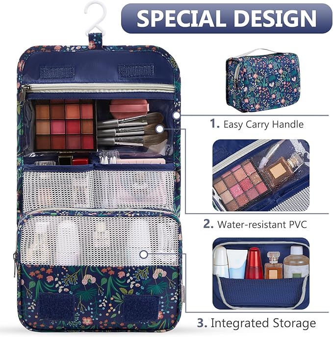 8 Set Packing Cubes for Travel, Gifts for Women Mom,Anti-Tearing Suitcase Organizer for Luggage with Shoe & Hanging Toiletry 