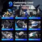 TOPDON Upgraded AD600S OBD2 Scanner, Diagnostic Tool, ABS SRS Transmission Engine Code Reader, 9 Reset Services Scan Tool,