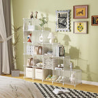 AWTATOS Cube Storage Organizer, 16 Cube Closet Organizers and Storage Shelves, DIY Stackable Bookshelf for Bedroom, Home, Tra