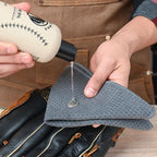 Rhino Wax - Baseball Glove Oil 8 oz (Not Made in China) - Softens & Hydrates Leather Fibers - Improves Ball Gloves Flexibilit
