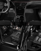 3W Floor Mats(with Carpet) & Cargo Liner Fit for Honda CR-V 2023 2024 2025 2026 TPE All Weather Waterproof Custom Fit Automotive Floor Liners and Carpet for Honda CRV(Include Hybrid)