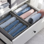 GRANNY SAYS Pants Jeans Organizer for Closet, Wardrobe Clothes Organizer, Clothes Drawer Organizers, Clothing Storage for Tsh