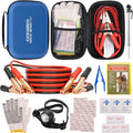 Car Roadside Emergency Kit with Battery Jumper Cables,Car Accessories for Men or Women,Automotive Safety Kit for Car,Vehicle,