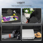 LASFIT Trunk Mat for Honda Civic Hatchback 2022-2026 & Civic Hatchback Hybrid 2025-2026, All Weather TPE Custom Fit Trunk Liner Cargo Mat Cargo Liner with Subwoofer, Black