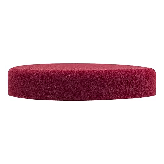 Meguiar's 7" Soft Buff Rotary Foam Cutting Pad WRFC7 - Professional Paint Correction for Removing Heavy Defects - Heavy Cut Pad for Use with a Rotary Buffer, 1 Count