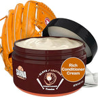 SARNA BASEBALL Glove Leather Conditioner - Use on Baseball Gloves, Softball Gloves, and Other Leather Sports Equipment - Made