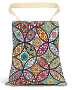 Car Garbage Can, Car Trash Bag, Car Garbage Bag, Hanging Car Trash Can for Car Accessories, Vehicle, Travelling, Camping, Cute Car Back Seat Organizer, Luxury Mandala Pattern