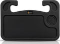 EcoNour 2 in 1 Car Steering Wheel Desk | Tray for Laptop Car Mount with Pen Holder | Desk Console for Car | Food Tray for Eating with Drinks Holder | Multipurpose Travel Car Accessories