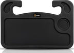 EcoNour 2 in 1 Car Steering Wheel Desk | Tray for Laptop Car Mount with Pen Holder | Desk Console for Car | Food Tray for Eating with Drinks Holder | Multipurpose Travel Car Accessories